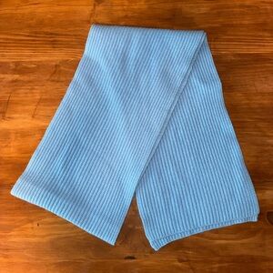 Light Blue Cashmere Scarf
